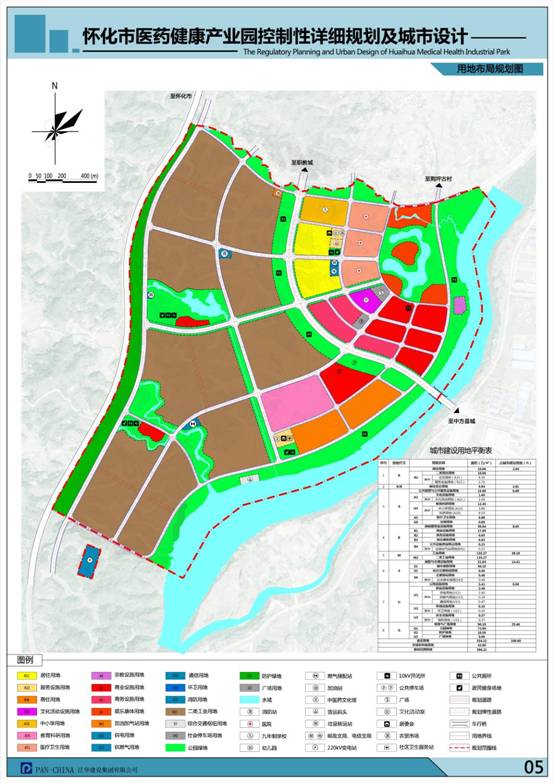 怀化市医药健康产业园城市设计方案公示